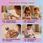 Plopp-Spiel mit Reaktionsfähigkeiten