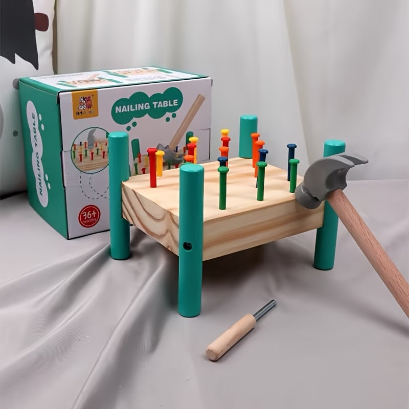 Colorful Hammering Fun | Interactive Toy for Children | Promotes Motor Skills & Coordination
