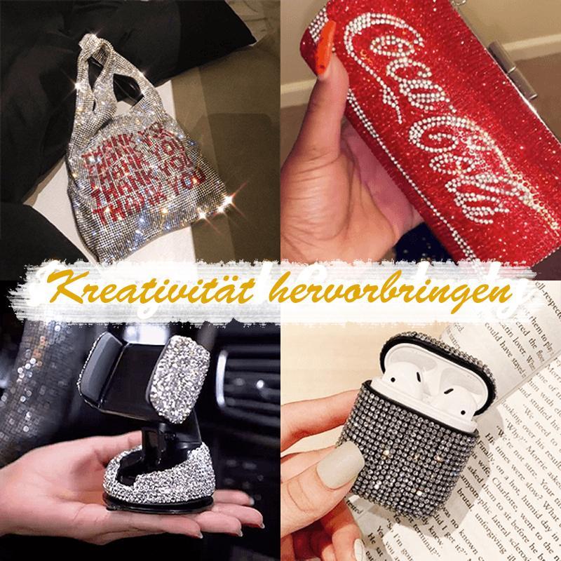 BlitzKristall – Effortlessly apply 70 glitter stones for creative projects