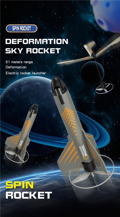 Hochfliegender Spaß: Der neuartige Raketenstarter für Kinder