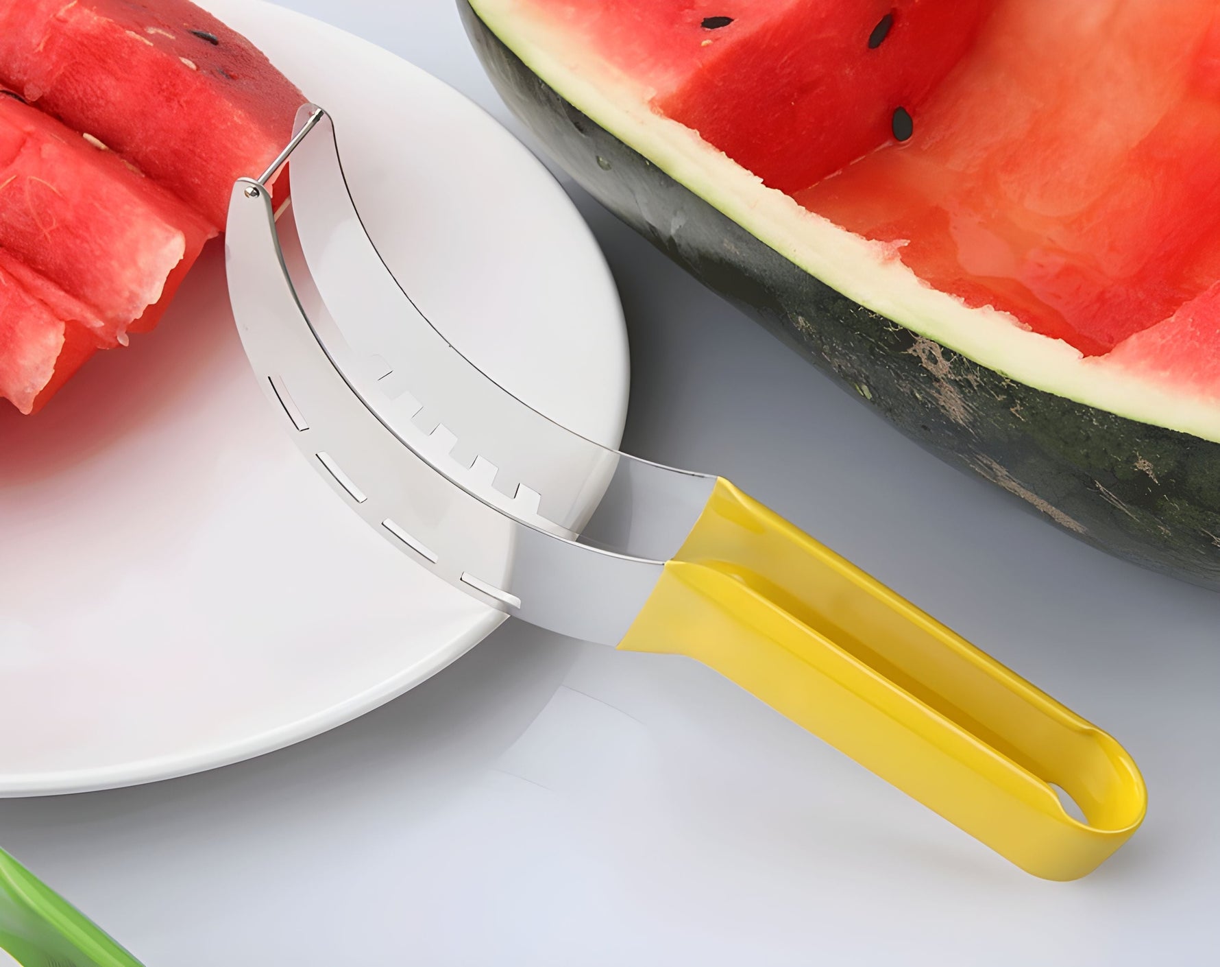 FruitSlicer - Stainless Steel Watermelon Slicer for Perfect Slices