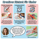 Stickset für Kinder – Kreatives Basteln und Gestalten