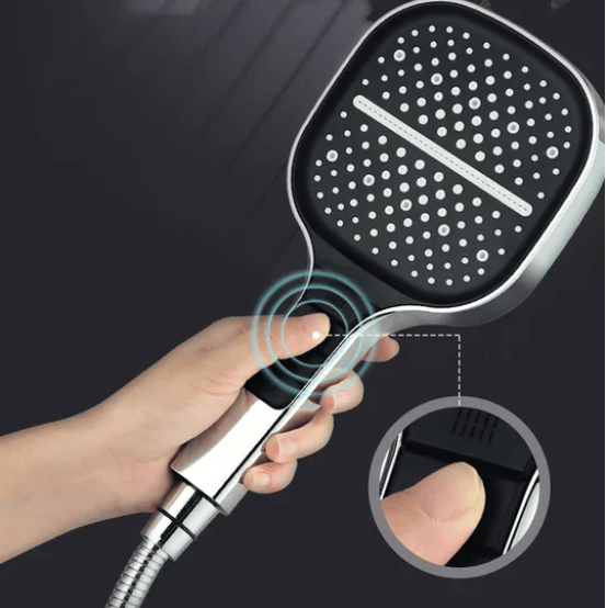 AquaLux Shower Head | Modern Shower Head with 7 Spray Options