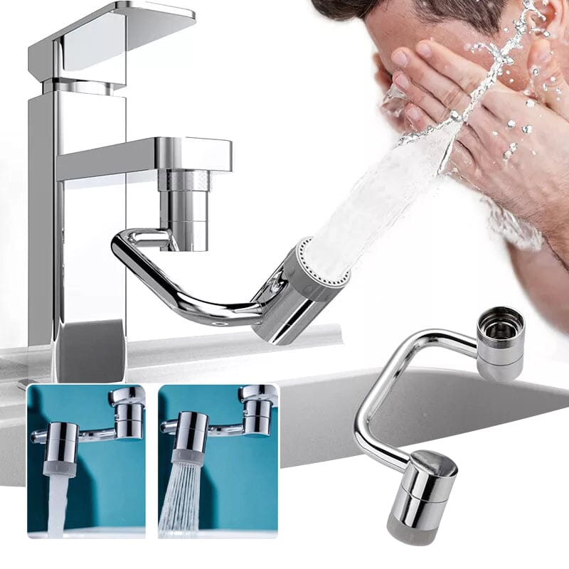 FlexiFlow - Innovative 1080° Swivel Faucet for Effortless Water Direction