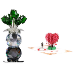 Ewige Eleganz - Strahlende Kristallblume für Ihr Zuhause