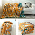 Luxurious Cotton Blanket for Stylish Comfort