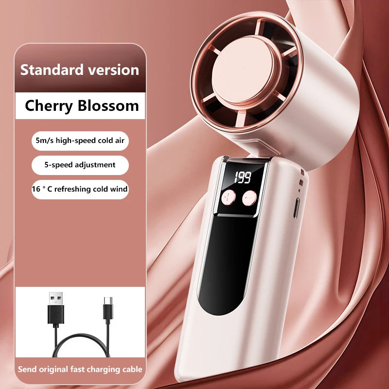 Refreshing Mini Fan with USB Charging Function | Fast and Practical