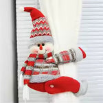 Festive Curtain Tie-backs | Cute Designs for Christmas | 46×14 cm