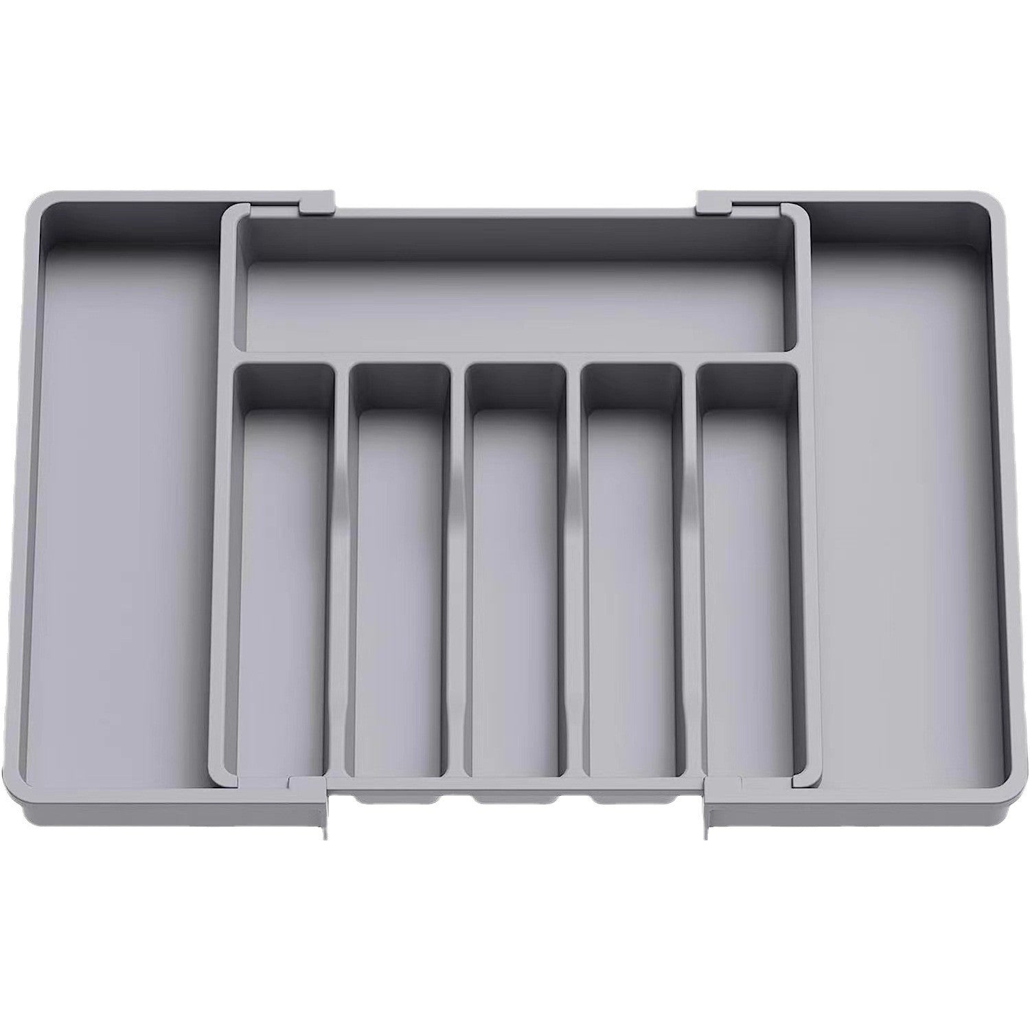 Verstellbarer Besteckschubladen-Organizer – 33–57 cm