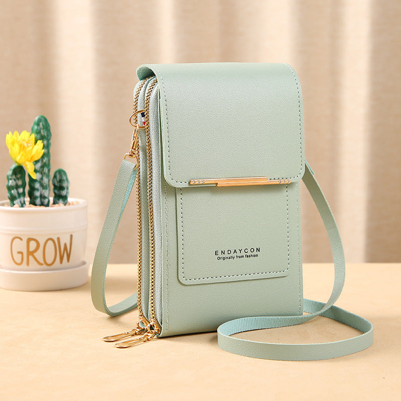 Elegante Handtasche mit RFID-Schutz und wasserdichtem Fach