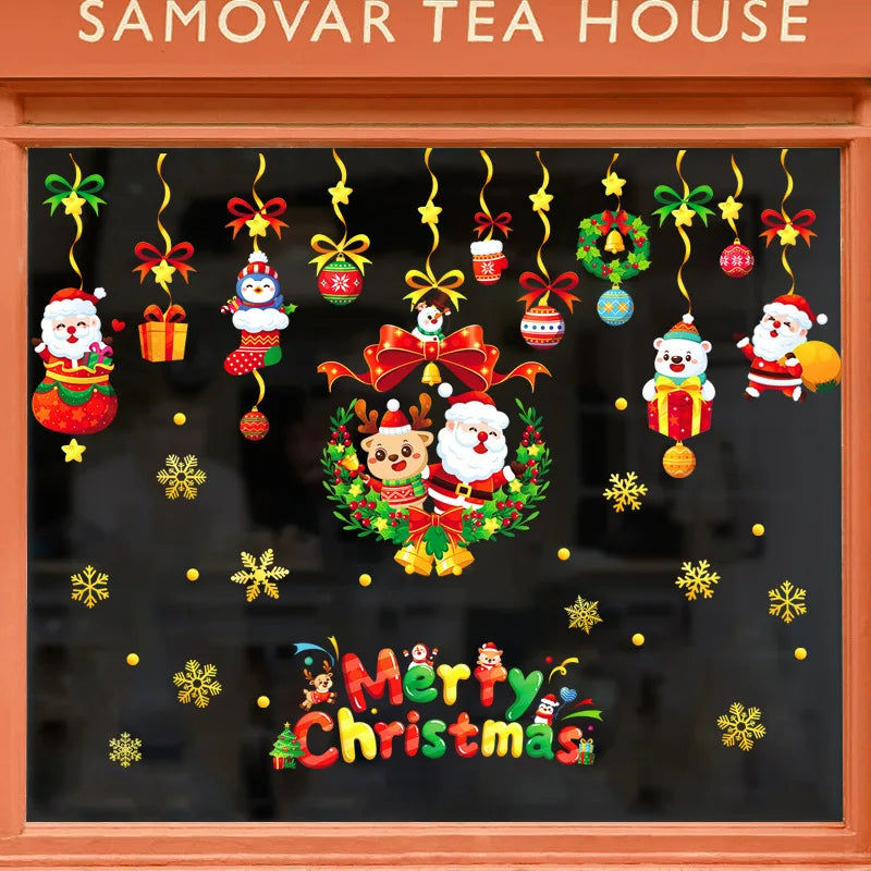 Winter Magic | 137-piece window decoration set with snowflakes