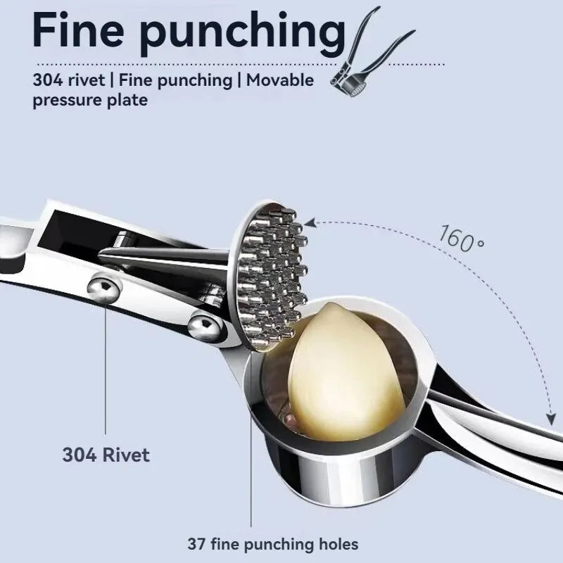 Efficient Garlic Press for the Modern Kitchen | 16×5 cm