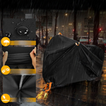 Weatherproof bicycle cover for optimal protection