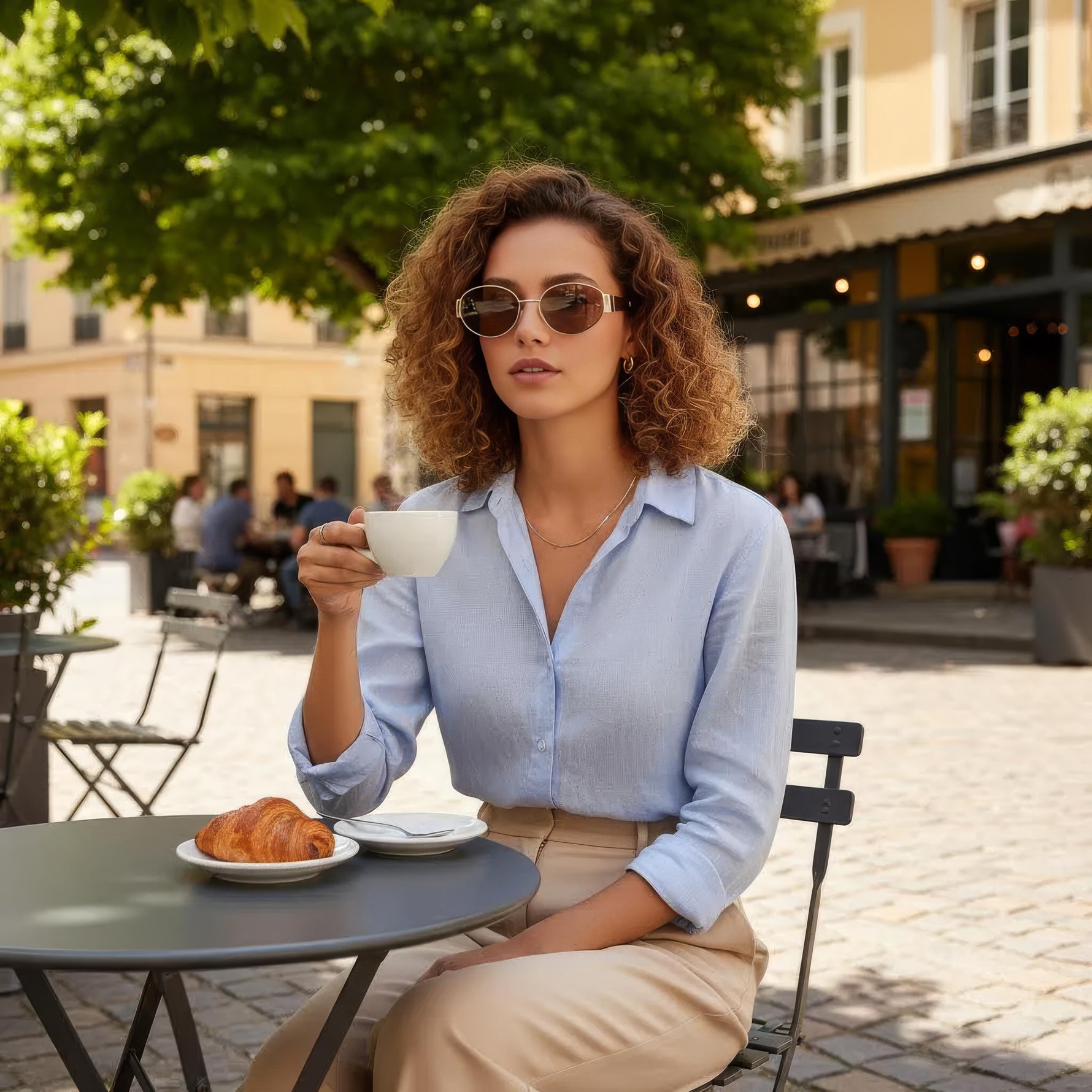 Sunny Elegance – Chic Sunglasses for Optimal Protection