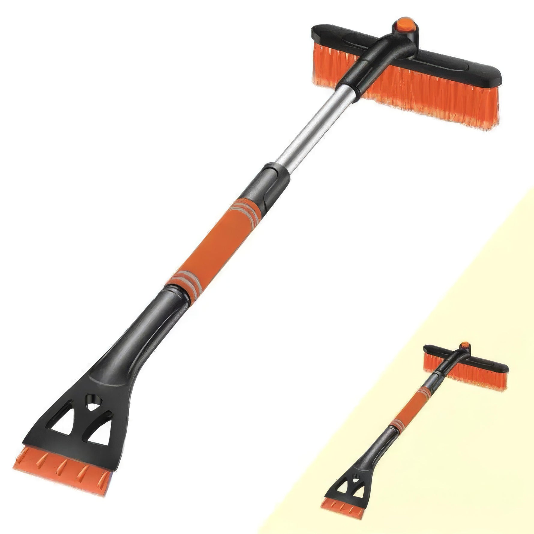 FlexiSnow – Praktische 2-in-1 Schneeschaufel für Ihr Auto