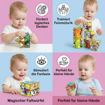 Faltbarer Würfel für Kinder – Spielzeug zum Spielen und Lernen