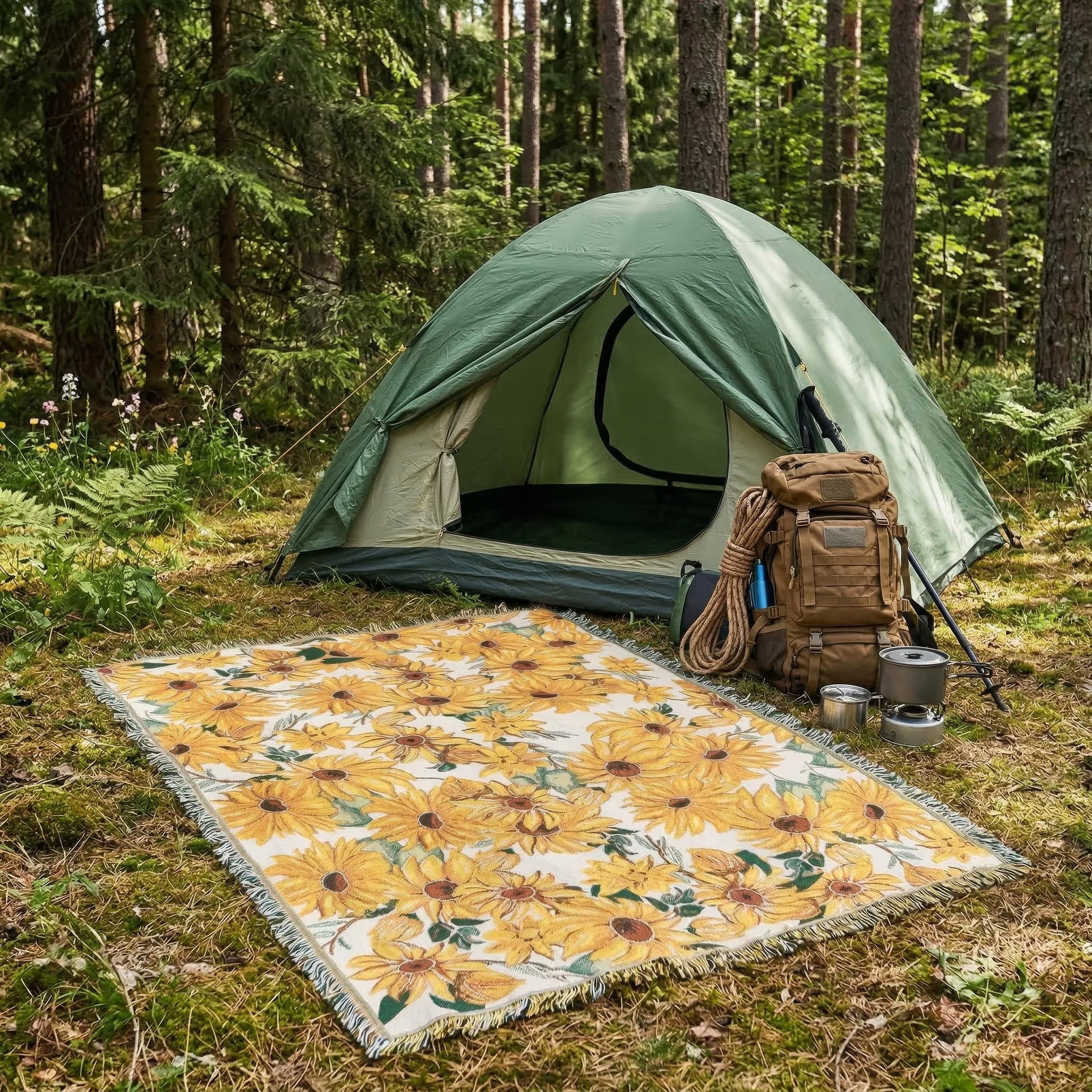 LuxePique – Waterproof Picnic Blanket for Every Adventure