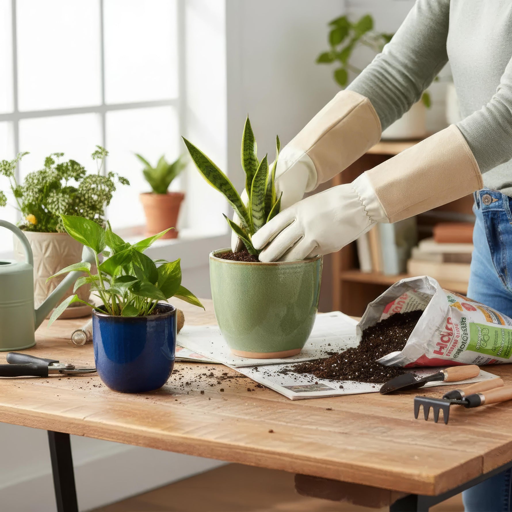 Gartenheld – Ergonomische und schützende Handschuhe für Gärtnerinnen