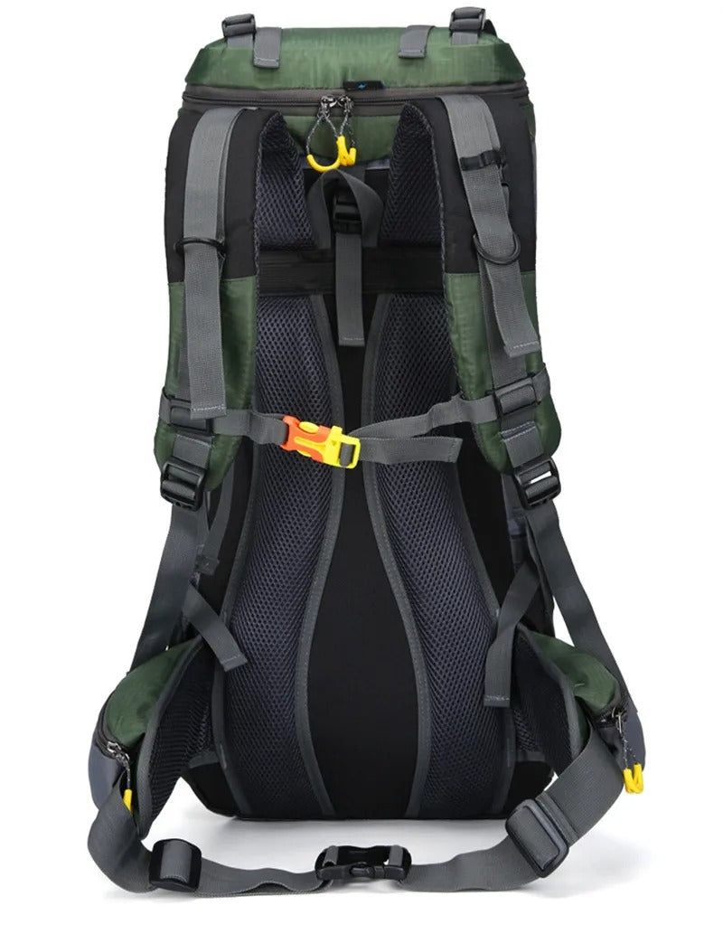 60L Outdoor Backpack - Waterproof and Practical