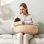 Ergonomisches Stillkissen mit Rückenstütze für bequemes Füttern