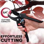 Ergonomic Garden Pruners for Effortless Cutting | Premium Quality