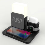 LumiCharge - Elegant Charging and Lighting Station for Your Bedroom