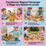 Magnetische Fahrzeuge mit Transformationsfunktion
