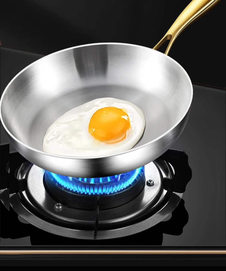 Edelstahl-Bratpfanne für Gas- & Induktionsherde – 28 cm