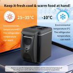Kompakter 6L Mini-Kühlschrank für Autos – Perfekt für Reisen und Outdoor