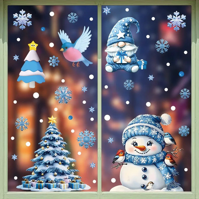 Winter Magic | Reusable Window Decoration for the Holidays