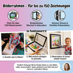Rahmen für bis zu 150 Kunstwerke – Bilderhalter