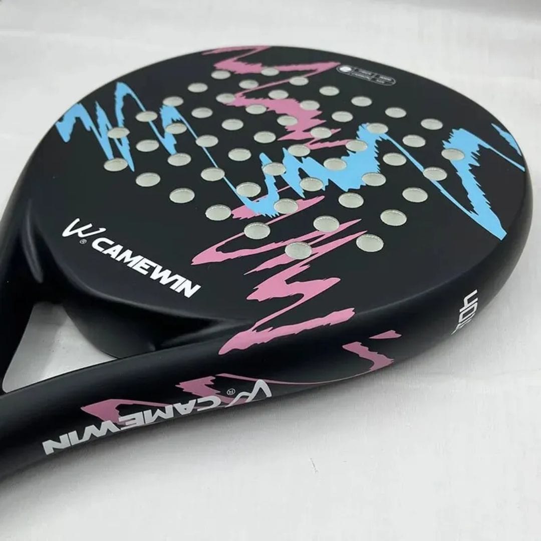 SportXpert 4015 - Hochwertiges Padelracket aus Kohlefaser & EVA-Schaum