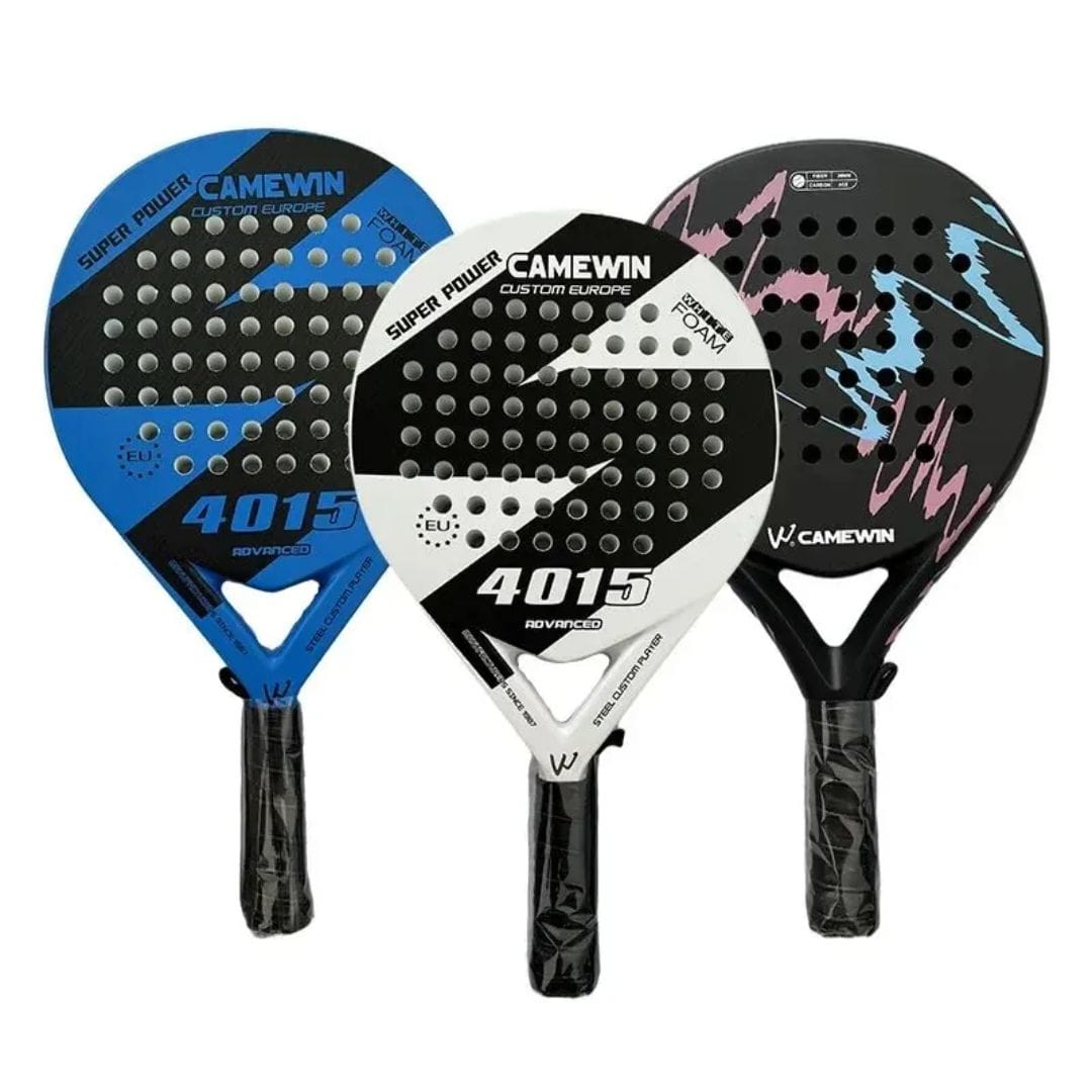 SportXpert 4015 - Hochwertiges Padelracket aus Kohlefaser & EVA-Schaum