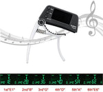 2-in-1 Gitarren Zubehör mit LCD-Bildschirm – Kapodaster & Stimmgerät