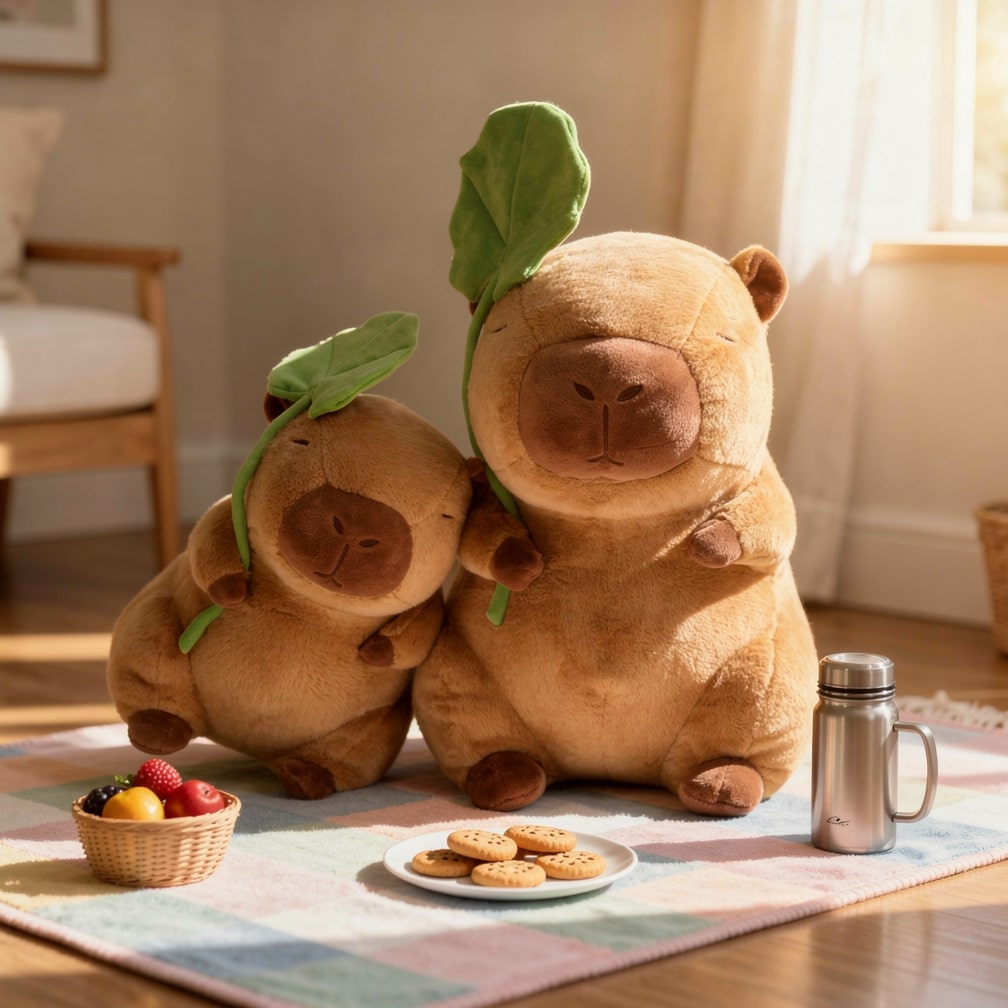 Süßes Capybara Kuscheltier für alle Altersgruppen