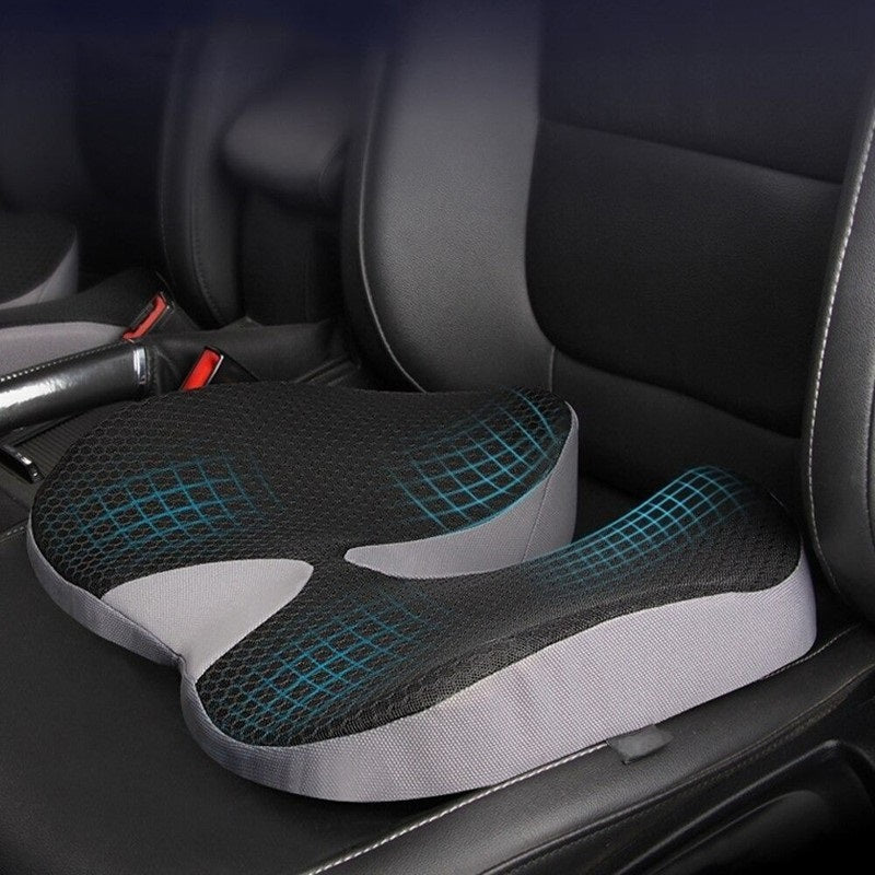 Ergonomisches Autositzkissen aus weichem Memory-Schaum