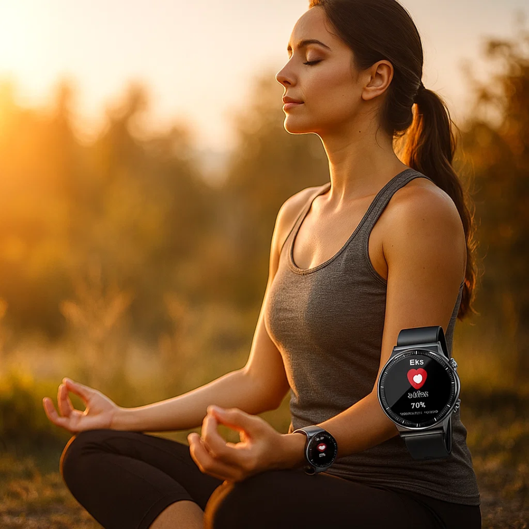 Intelligente EKG-Smartwatch mit präziser Sensorik