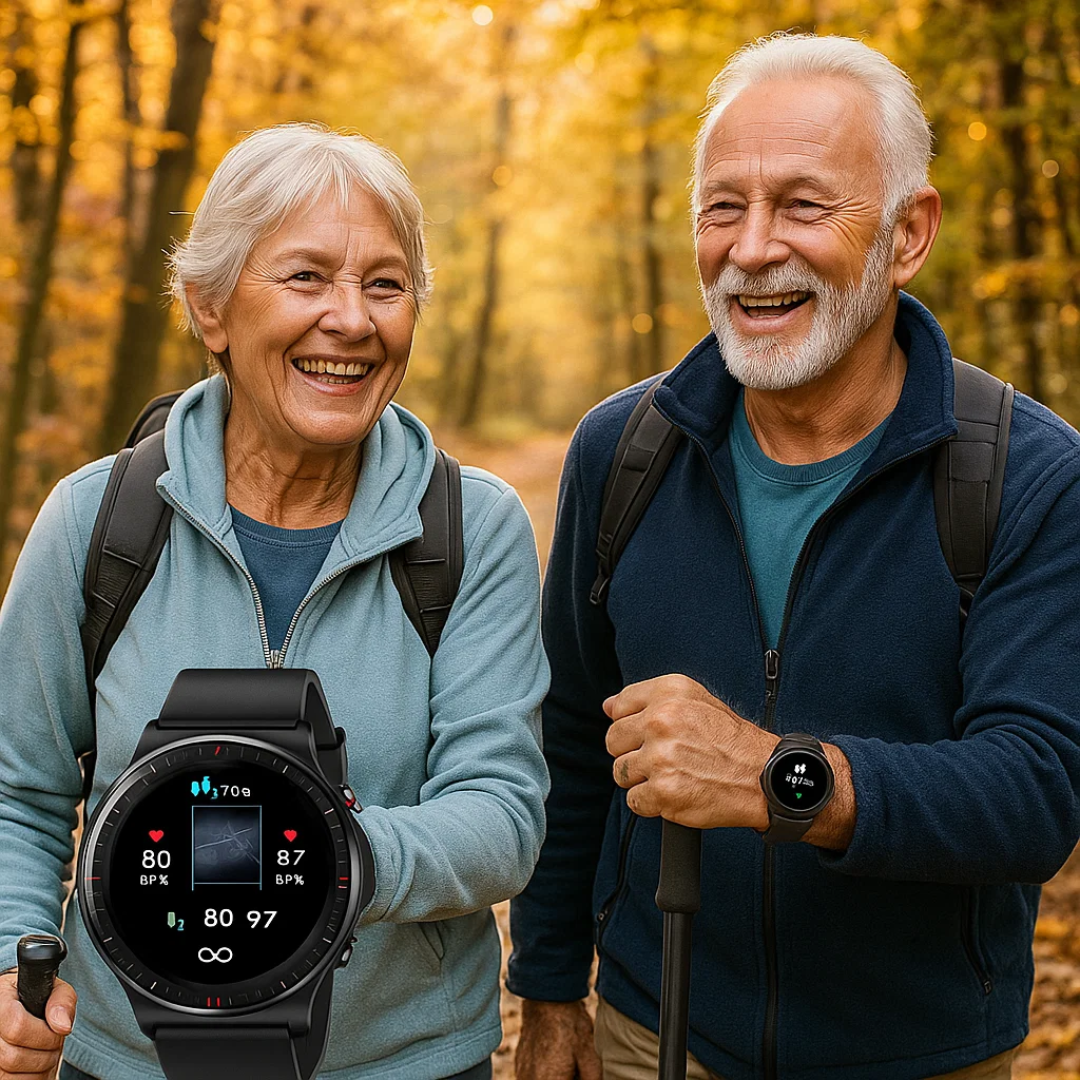 Intelligente EKG-Smartwatch mit präziser Sensorik