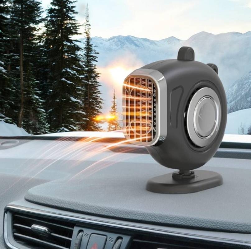 Tragbare 12V Autoheizung mit 360° Winkelverstellung