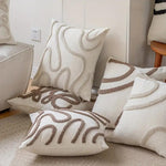 Eleganter Chenille Kissenbezug mit Stilvollem Design