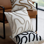 Eleganter Chenille Kissenbezug mit Stilvollem Design