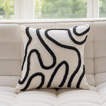 Eleganter Chenille Kissenbezug mit Stilvollem Design