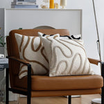 Eleganter Chenille Kissenbezug mit Stilvollem Design