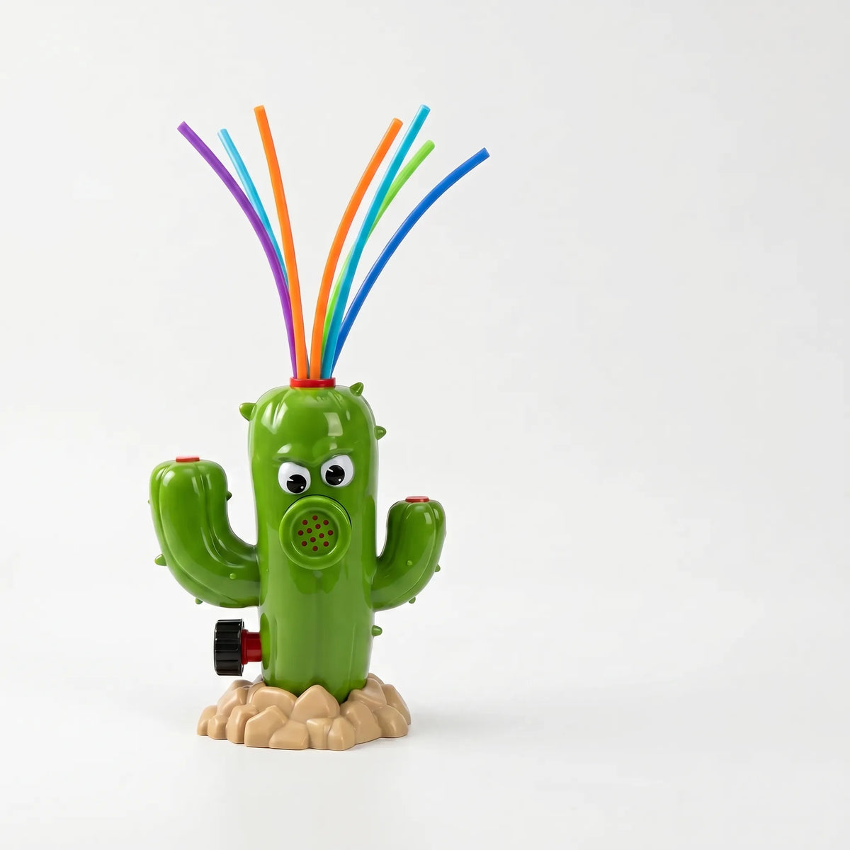 Outdoor Sprinkler for Kids - Fun Cartoon Cactus Design