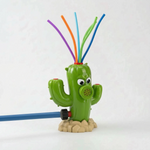 Outdoor Sprinkler for Kids - Fun Cartoon Cactus Design