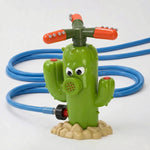 Outdoor Sprinkler for Kids - Fun Cartoon Cactus Design
