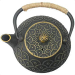Gusseiserne Teekanne mit Edelstahl-Infuser für losen Tee