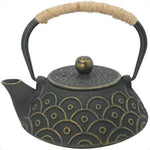 Gusseiserne Teekanne mit Edelstahl-Infuser für losen Tee