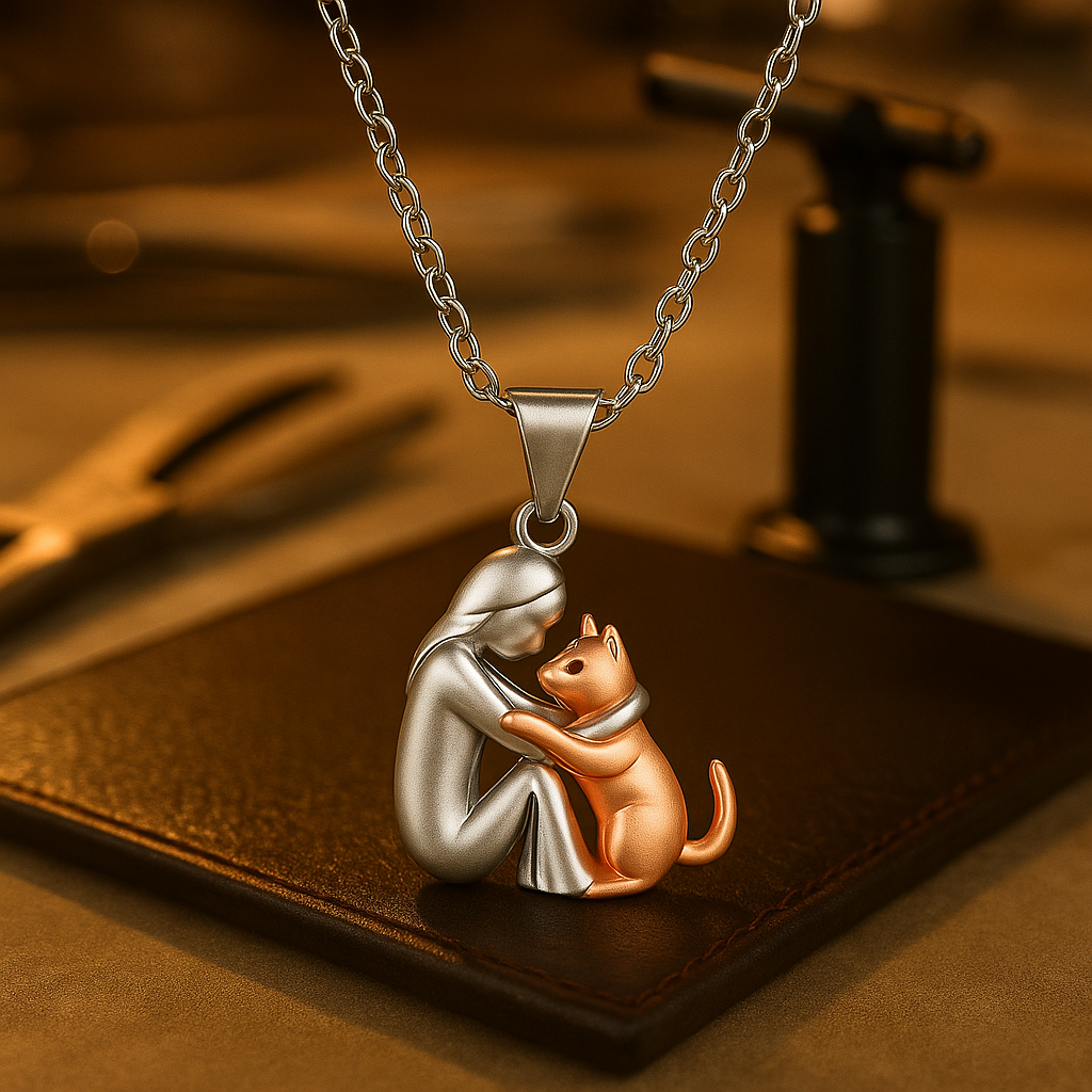 Tender Bond | Elegant Pendant Necklace for Special Memories