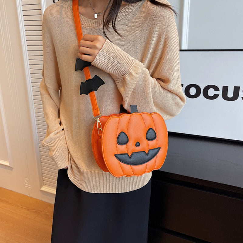 Gruselige Eleganz | Minimalistische Umhängetasche für Halloween